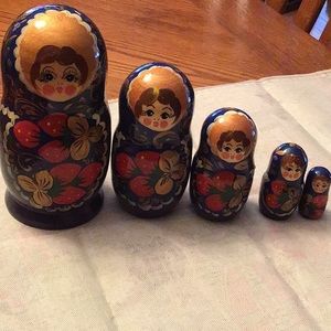 Hand painted Russian Nesting Dolls